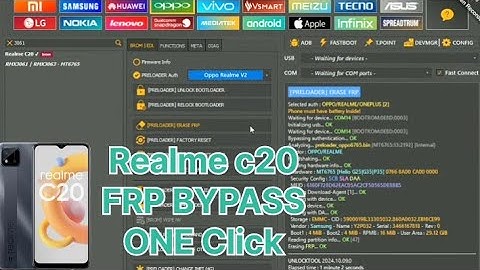 Realme c20 frp Bypass unlock tool 2025🔥 all Android Hard Reset and frp Bypass Realme all models