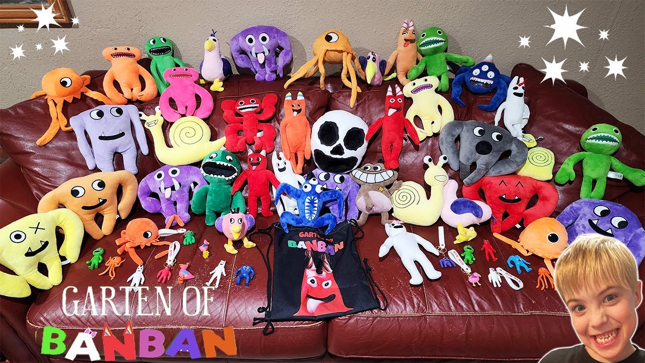 9.85 Garten of Banban Plush Toys, Green Garten of Banban Jumbo