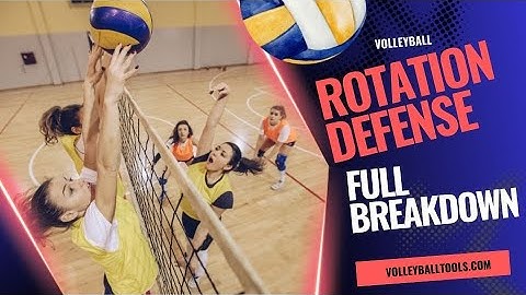 FULL Breakdown of ROTATION Defense in Volleyball