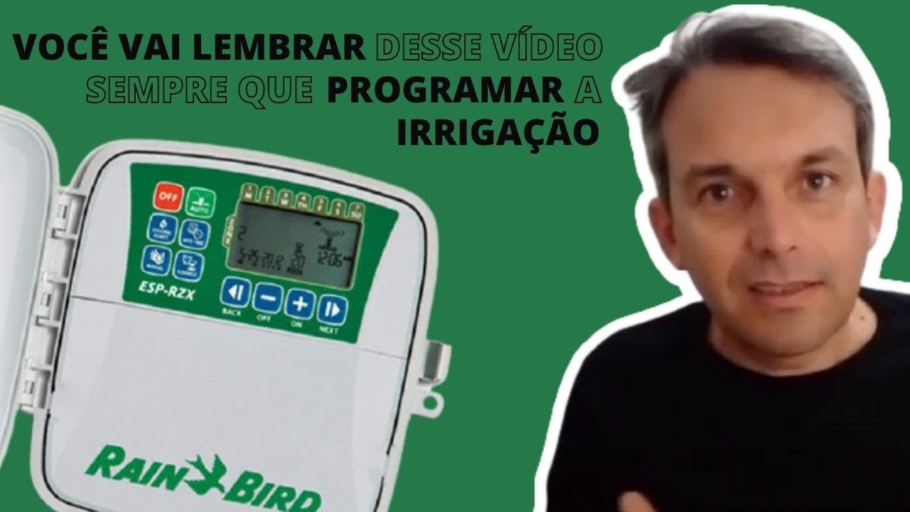 Funções ocultas do RZx - Rain Bird