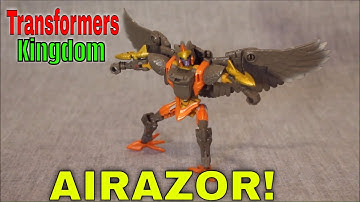 Transformers WFC Kingdom Airazor - GotBot True Review NUMBER 839