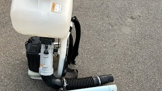 KIORITZ 共立 DMC600 背負い式動力散布機 燃料：混合ガソリン スタート方式：リコイル式スタート　動作品 調子良  働画有る