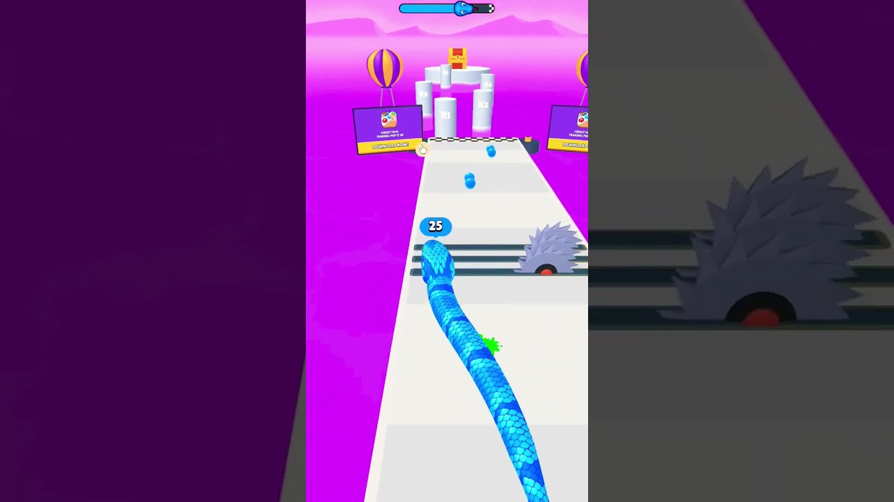 Small To Big Snake Run Ep:2 - 