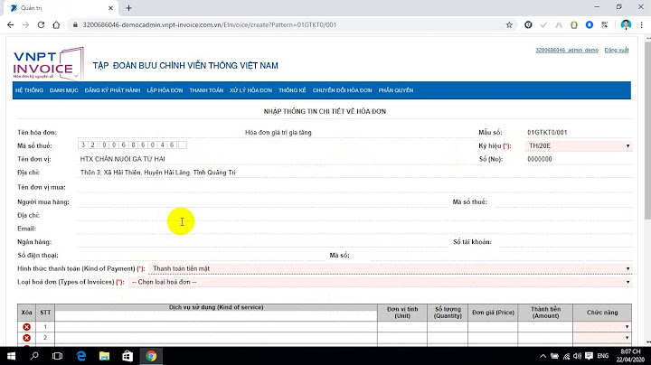 Hướng dẫn xuất hóa đơn điện tử vnpt	Informational năm 2024
