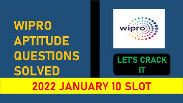 Wipro aptitude questions solved #wipro #latest #aptitude #coding #interview