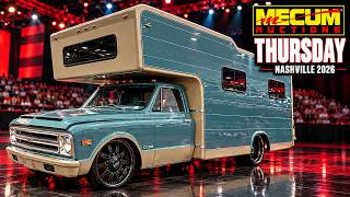 Mecum Nashville 2026 Thursday: Wild Trucks, Muscle Cars & Big Bids!