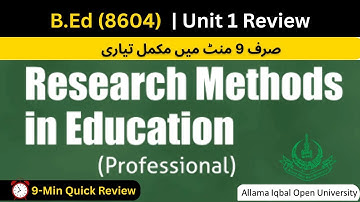 8604 book review | B.ed 8604 | Chapter 1