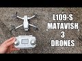 LYZRC L109S Matavish 3 GPS Drone with Zoom HD Camera Flight Review/Unboxing