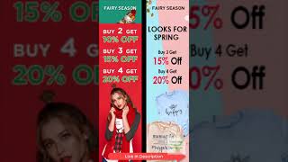 Fairyseason WW | Discount Coupon | Promo Code