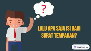 KORESPONDENSI BISNIS - SURAT TEMPAHAN