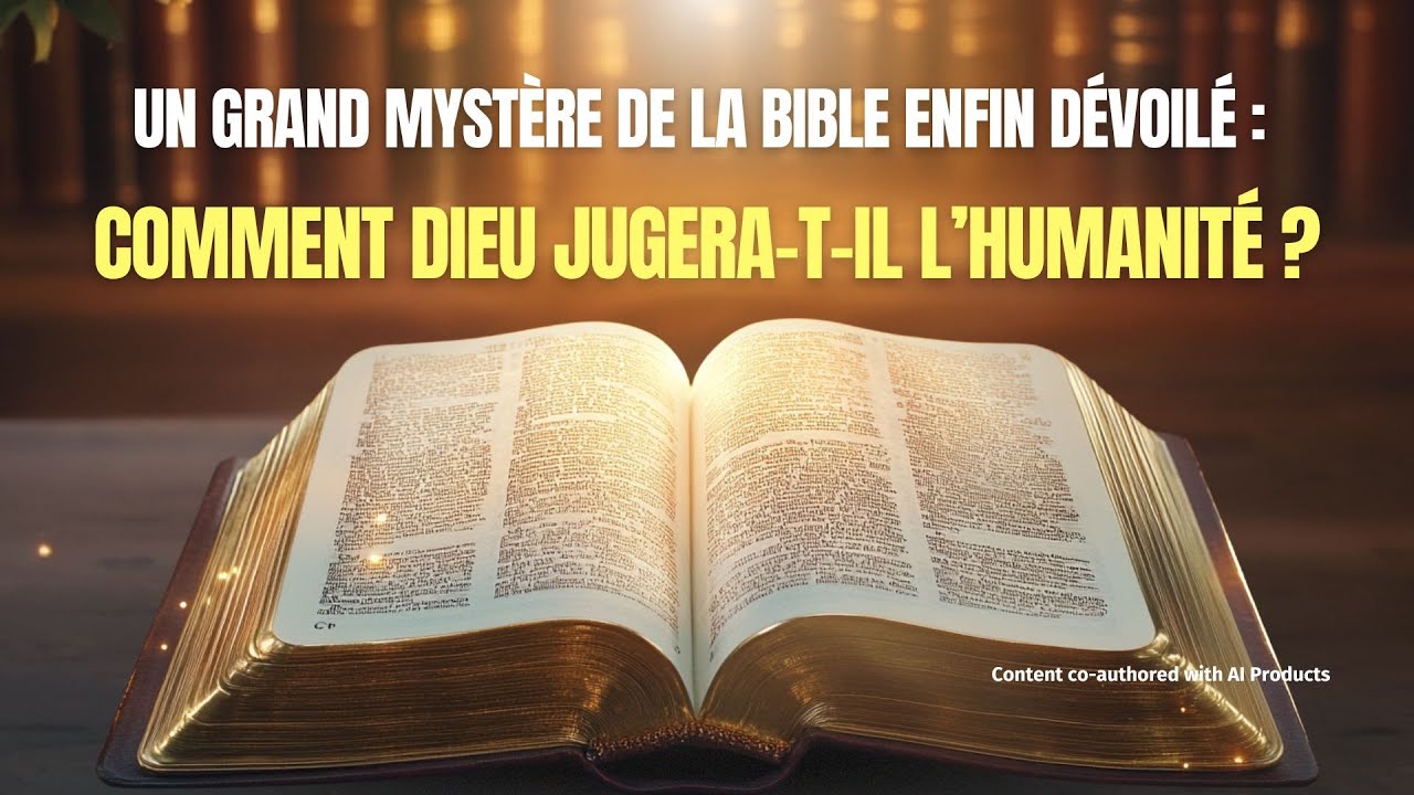 Un grand mystère de la Bible enfin dévoilé : Comment Dieu jugera-t-Il l’humanité ?