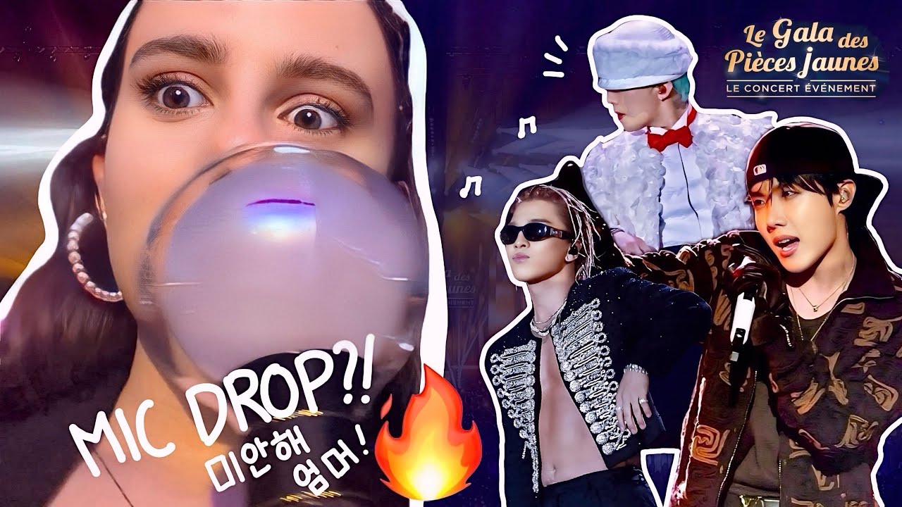 VLOG 2 - GALA DES PIÈCES JAUNES 2025 - (J-Hope, Rosé, G-Dragon, Taeyang…)