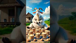 The goat eats all the farmer's food 😭 #ai #goat #farmer #mhacommunity #animals
