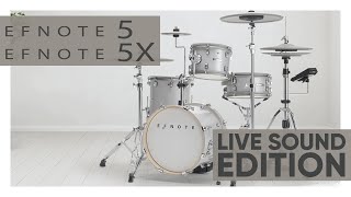 EFNOTE 5/5X Live Sound Edition - custom kits tailored by your drum-tec e-drum experts by drumtecTV 2,794 views 3 months ago 4 minutes, 10 seconds