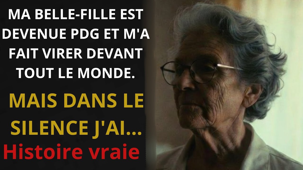 MA BELLE-FILLE EST DEVENUE PDG ET M'A VIRER DEVANT TOUT LE  MONDES...