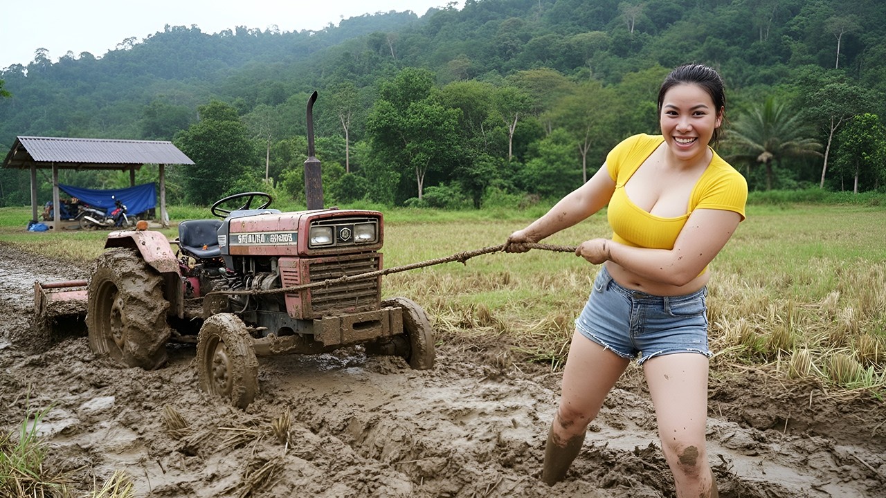 We Found a 30-Year-Old SHIBAURA 4500 Tractor — Will It Still Run? | ASMR Restoration