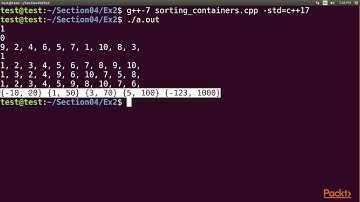 C++17 STL Solutions: Operations on Containers | packtpub.com