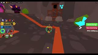 Roblox - Sword Fighters Simulator - Lurking Shadow Merchat - Mystic Mines screenshot 3