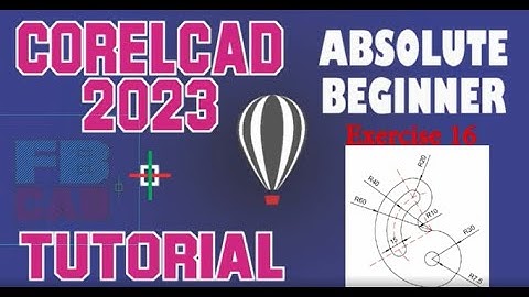 CorelCAD 2023 Tutorial Exercise 16