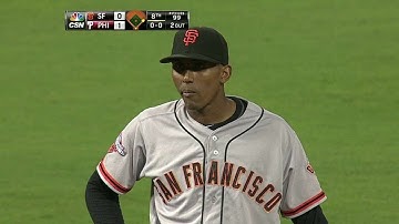 SF@PHI: Arias prevents run by nabbing Rollins at home