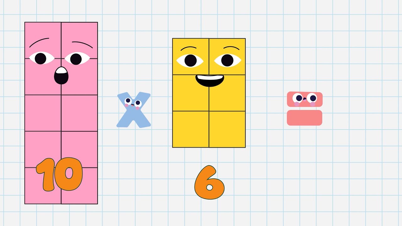 Numberblocks | The Six Times Tables | Learn Math For Kids ...