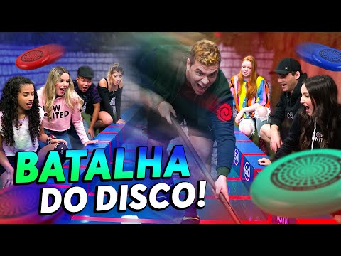 DISPUTA DE ARREMESSO DE DISCOS VALENDO MUITO DINHEIRO!