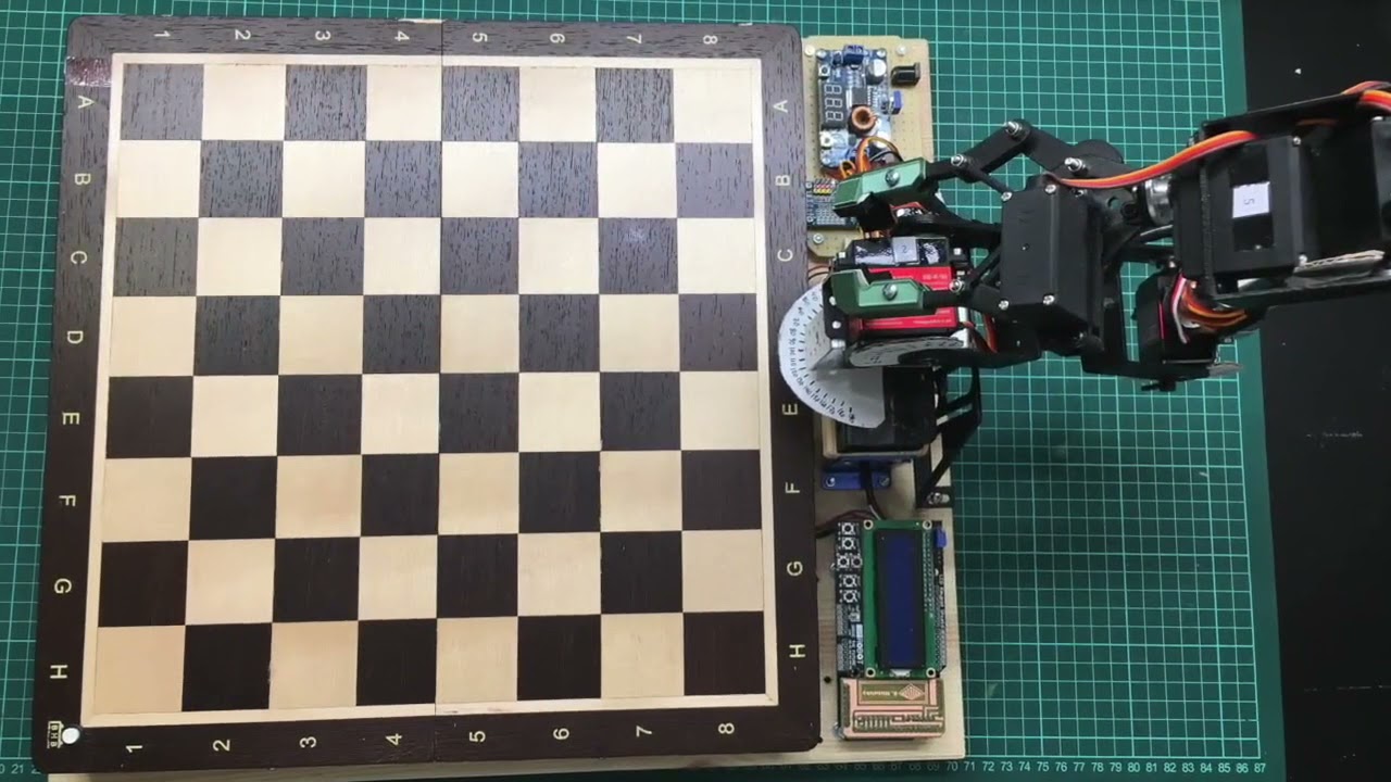 Arduino on X: PHANTOM is an automated chessboard that brings online chess  to the real world:   / X