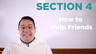 Safe Dates Section 4: How To Help Friends