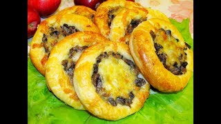 Чудесные ватрушки с грибами. УЛЁТНЫЕ. Чудесные ватрушки с грибами. УЛЁТНЫЕ.