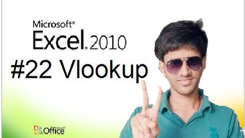 #22 How to Use Vlookup Formula in MS Excel (Hindi/Urdu) Shubham Jangid