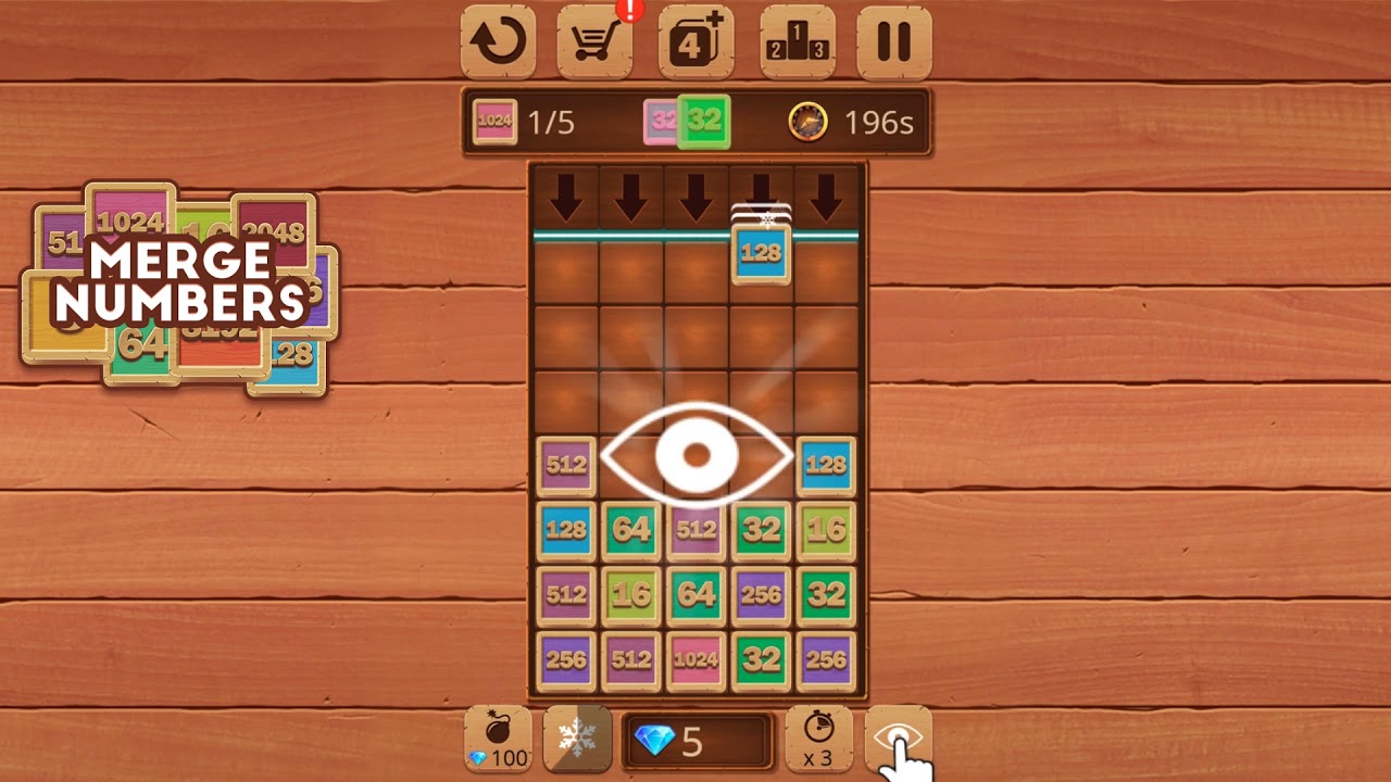 Merge Numbers Wooden edition MOD APK cover