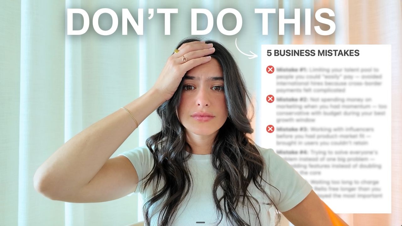 the 5 biggest mistakes I made building my $3M business...