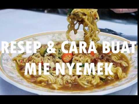 CARA MUDAH MEMASAK MIE NYEMEK LEZAT | RESEP