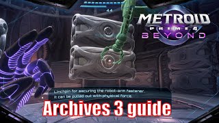 Archives 3 item puzzle guide - Volt Forge | Metroid Prime 4 @retro2vr