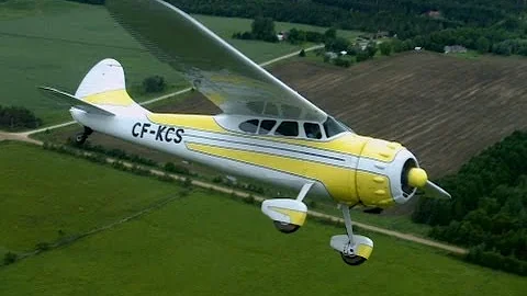 The classic Cessna 195 (FREEview 213)