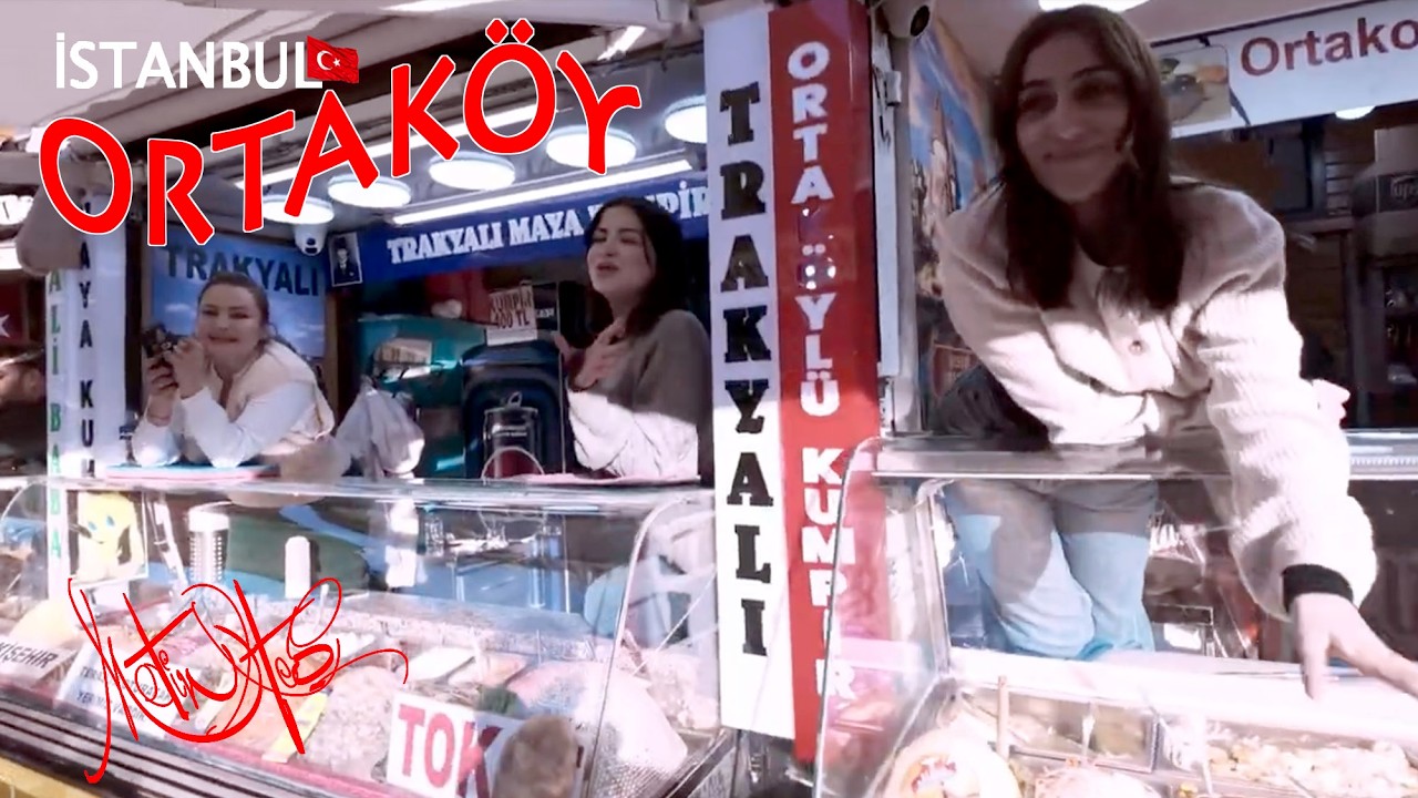 Adım adım İSTANBUL / Ortaköy 4K Walking Tour