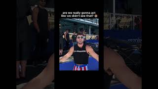 Enhanced Games Crowd Reacts as Guy Lifts Model During Viral Event Moment 😳🔥 #enhancedgames #shorts