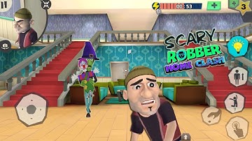 Scary Robber home clash _  new fun game video everyday , Gameplay Walkthrough (android ios) part 213