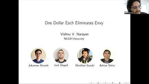 One Dollar Each Eliminates Envy