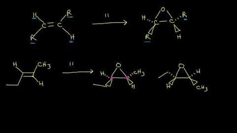 Preparation of epoxides: Stereochemistry | Organic chemistry | Khan Academy