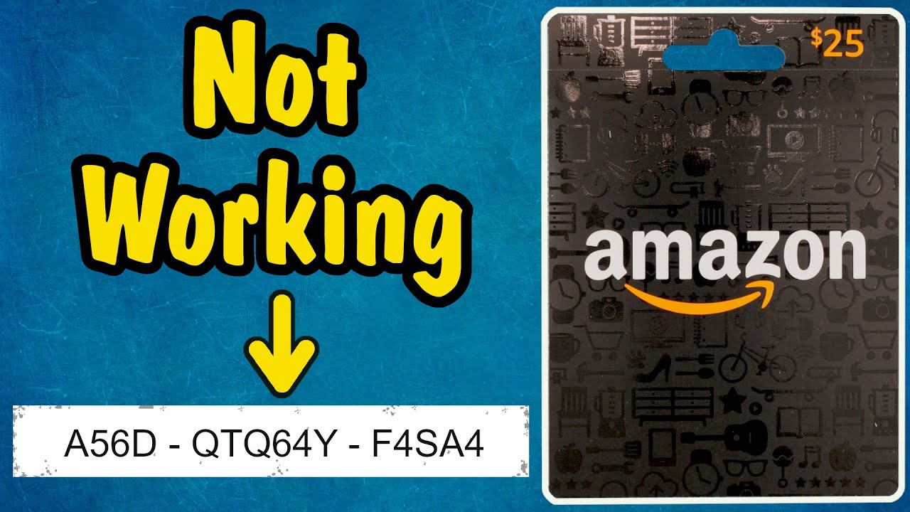 How to Fix Issues With Amazon Gift Card Codes (claim invalid, wrong region error, not working)