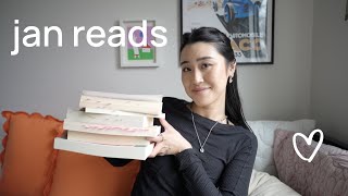 The books I read in January ?  5 stars, 2 stars, and currently reading | monthly reading wrap up