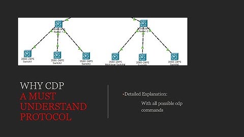 CDP - Cisco Discovery Protocol - COMPLETE EXPLINATION - using Cisco Packet Tracer Lab (CCNA - CCNP)