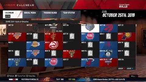NBA 2K20 How to use a created player in a game/myleague