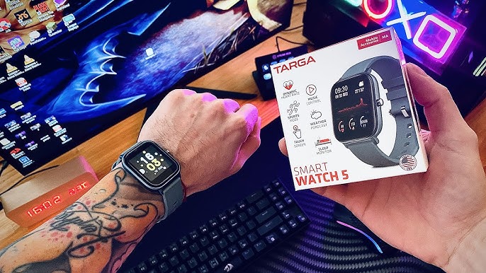 Relógio Inteligente Targa Smart Watch 5 Damasco