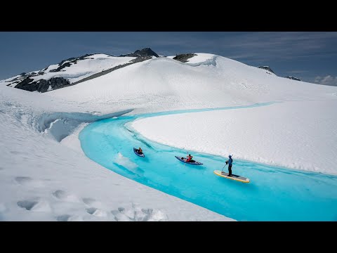 Vidéo: Comment Faire Du Kayak Sur Glacier Dans Les Montagnes Cascade De La Colombie-Britannique