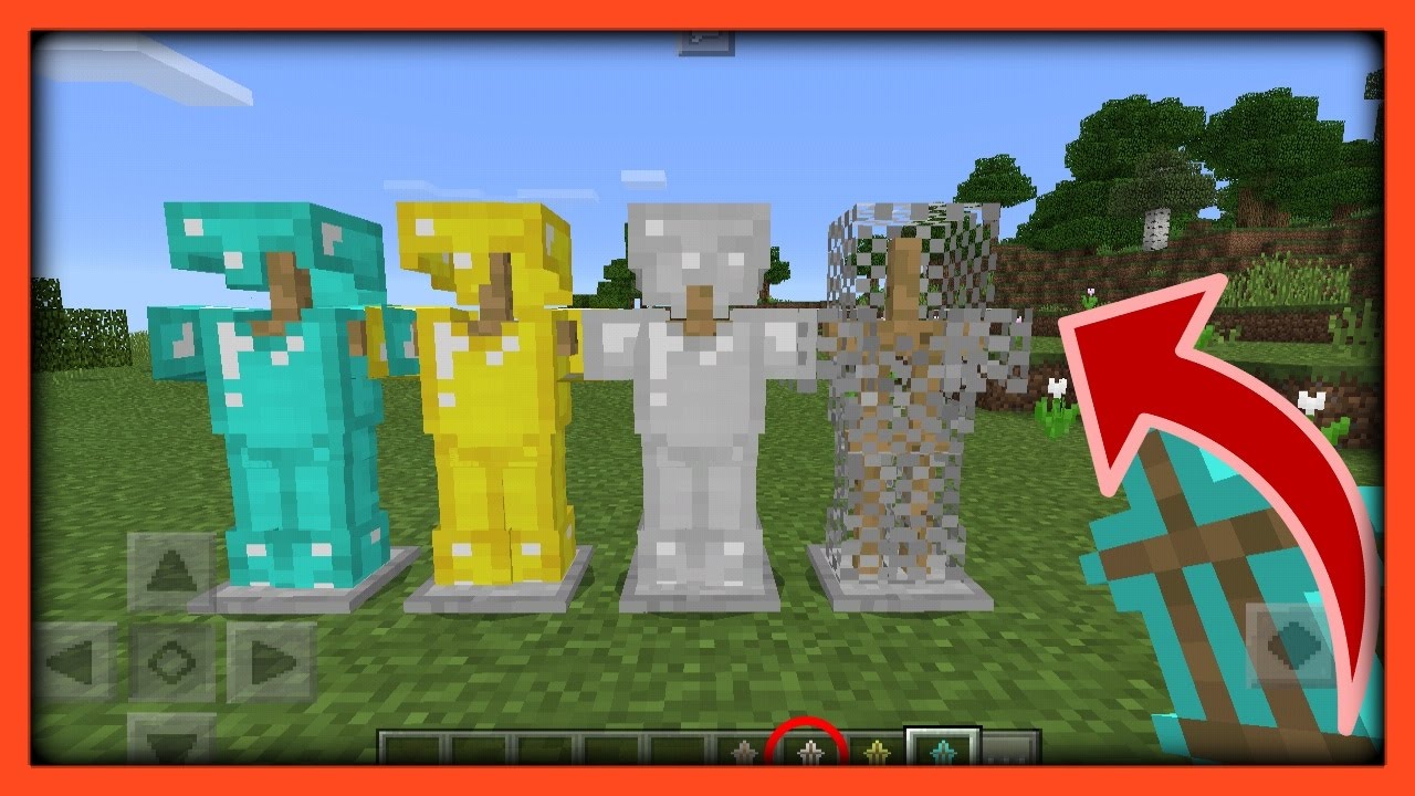 Como Hacer Un Soporte De Armadura En Minecraft