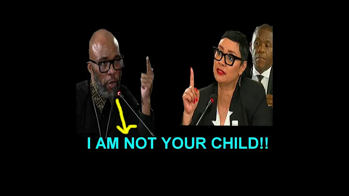 Dereleen James shook Vusimuzi CAT Matlala and he lost temper at ADHOC Committee #shaken #temper