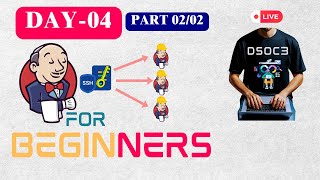 Day-4-III:Jenkins Master Slave SSH Setup | Jenkins Beginners Tutorial [2025] | Full DevOps Tutorial