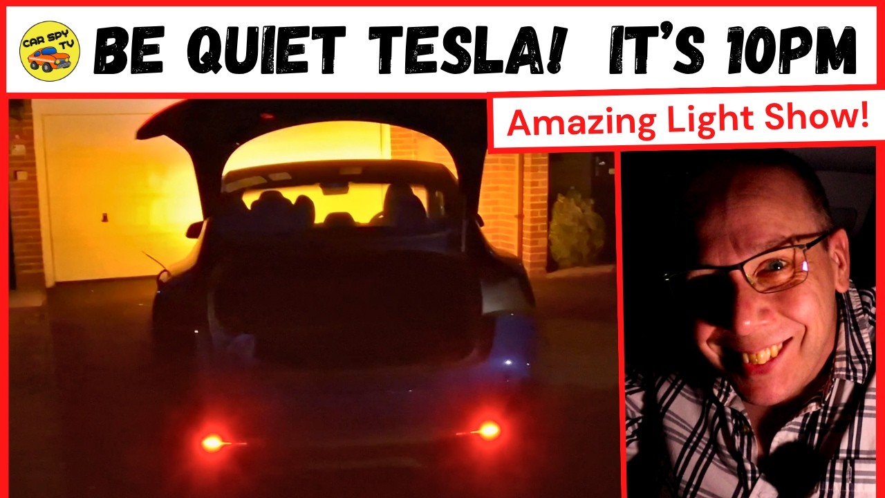 Tesla Model 3 Highland Light Show (No Music) | It’s Too Late!